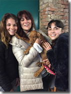 FRANCESCA CON FAMIGLIA E BALOO -26.02.2016